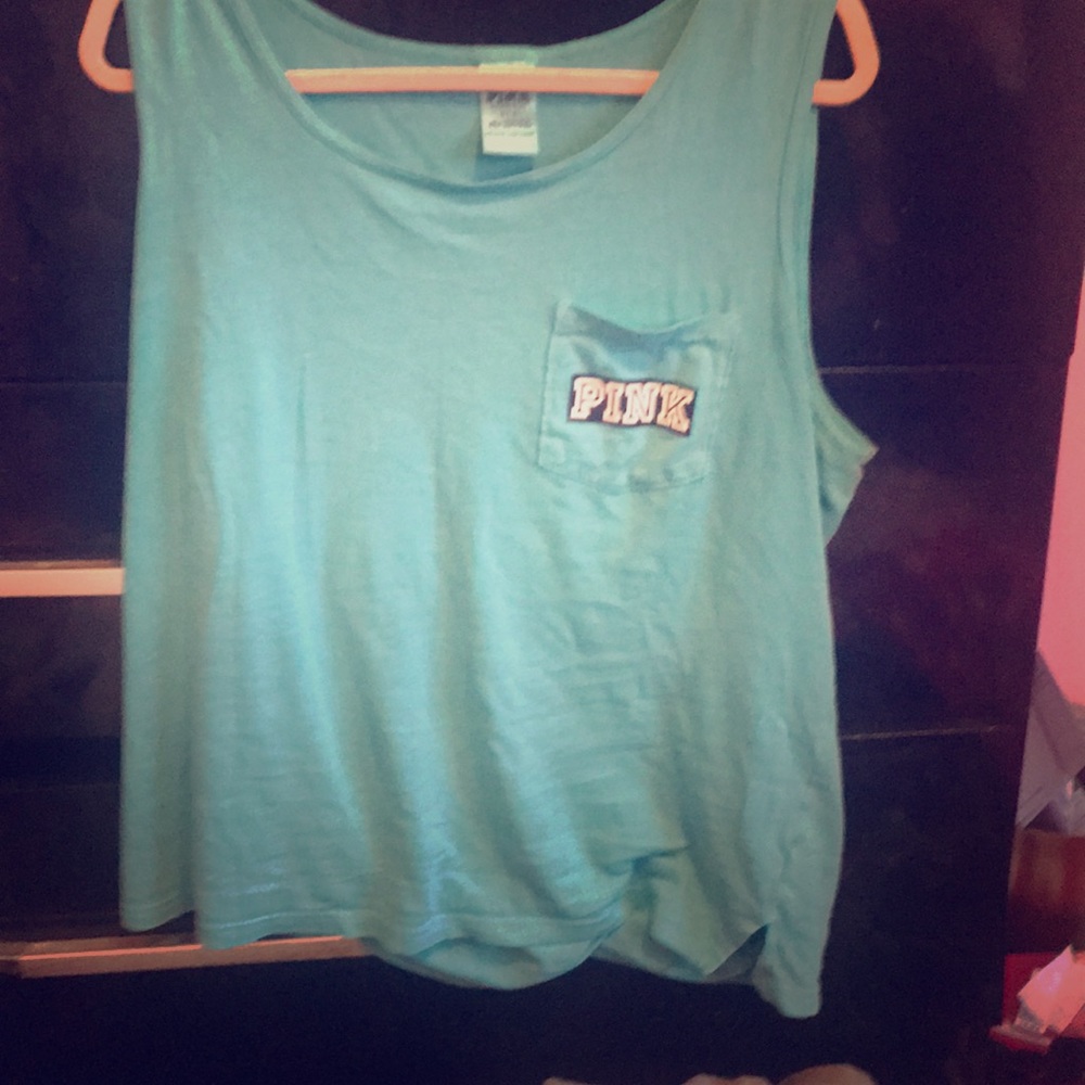 VS pink tank top